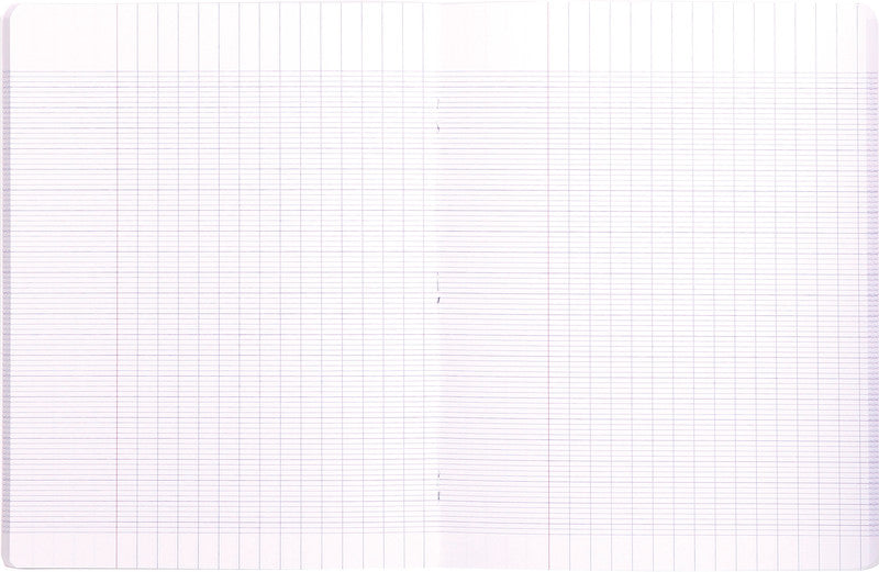 Clairefontaine Spiralheft A4, liniert, 50 Blatt, 50 g/m² – sortiert