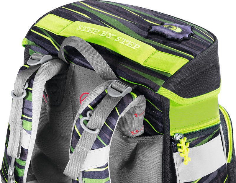 Step by Step Schulrucksack-Set Space – 5-teilig – Wild Cat Chiko – recycelter Bestandteil