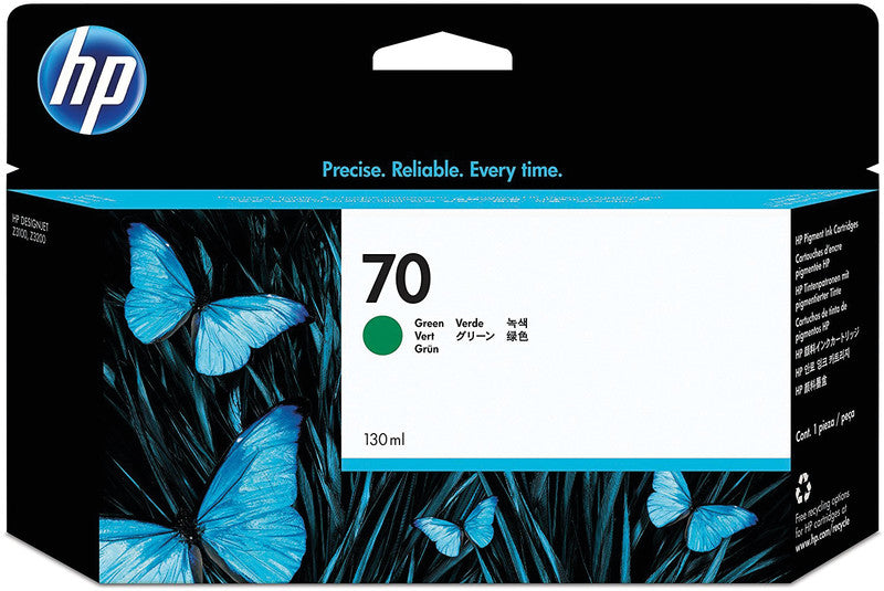 HP Tintenpatrone 70, Grün, 130 ml