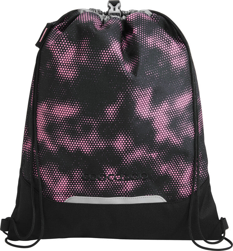 Coocazoo Sportbeutel – 4,5 l, Motiv Pink Illusion, wasserabweisend, 34 × 43 cm