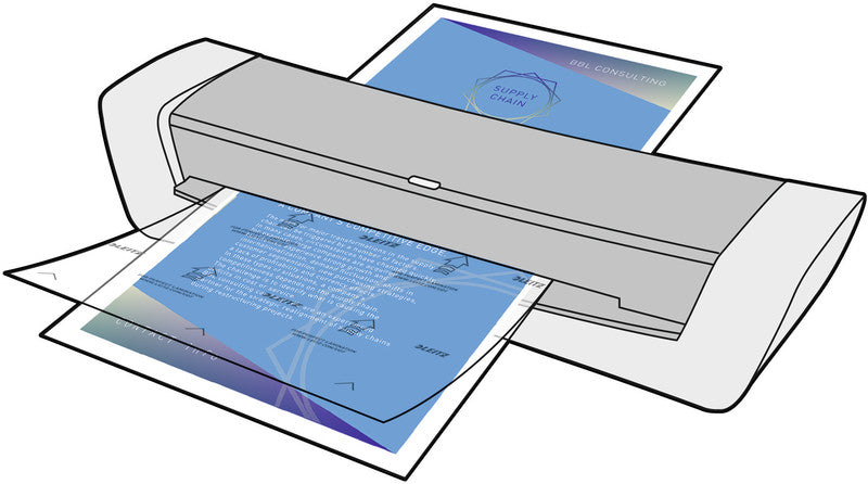Leitz Laminierfolien A4, glänzend – 100 µm, 216 × 303 mm, 100 Stk.