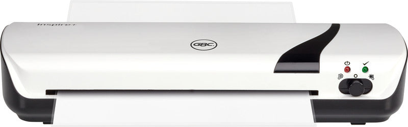 GBC Inspire+ Laminiergerät A4 – 2-Rollen, 75–125 µm, Kaltlamination, Aufheizzeit 4 Min., 250 mm/min, Weiss