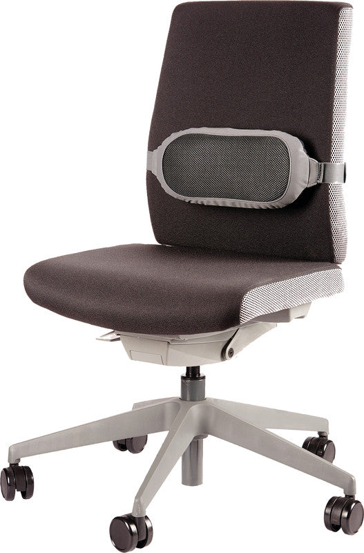 Fellowes Kissen – 35 × 19 × 6,5 cm – Textil, grau