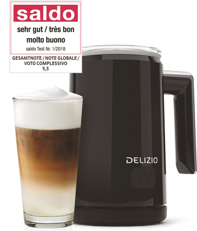 Delizio Milchaufschäumer Pro – Milchschäumer, Edelstahl