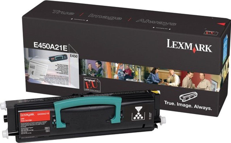 Lexmark Toner – schwarz, 6000 Seiten – für Mono-Laserdrucker/Multifunktionsgeräte