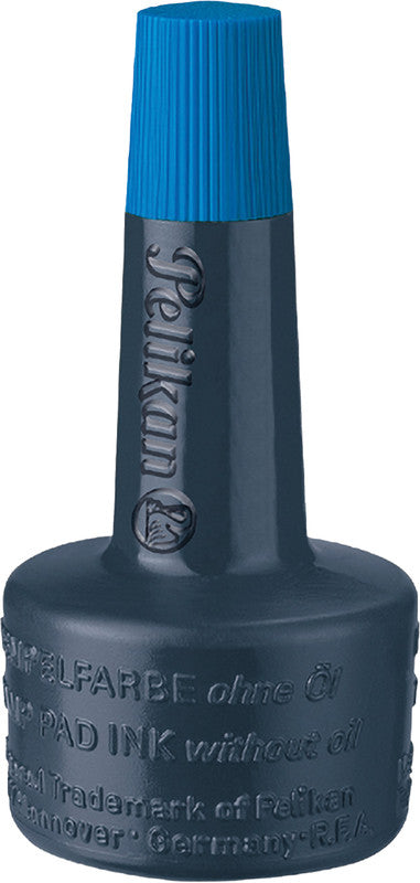 Pelikan Stempelfarbe – 28 ml, Kunststoff, ohne Öl, Blau