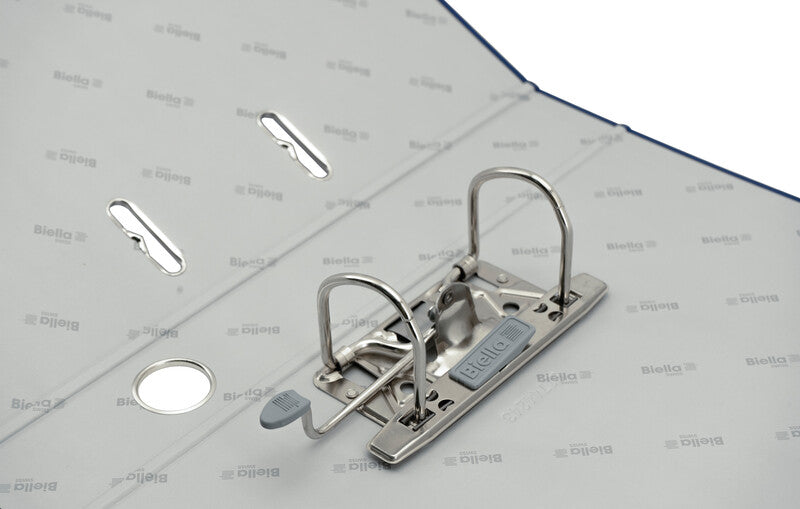 Biella Ordner Creative – A4 hoch – 2-Ring Hebelmechanik, Rücken 40 mm – Marine, Karton, FSC