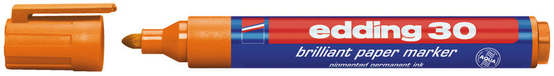 Edding Papiermarker für Permanentmarker – Orange