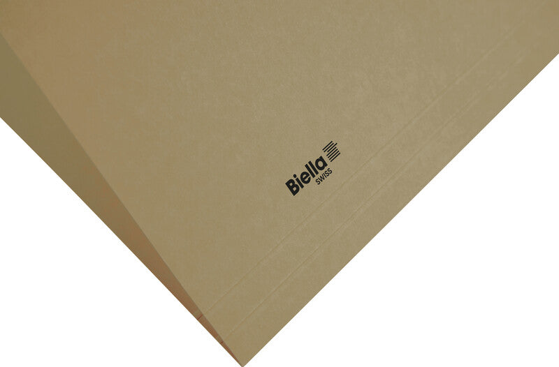 Biella Hängeordner für A4 – Karton, Grau, 320 × 250 mm, mit Vordruck