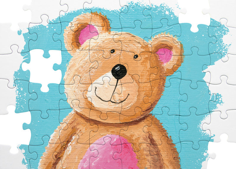 Folia Puzzle – A4 – 48 Teile – Weiss