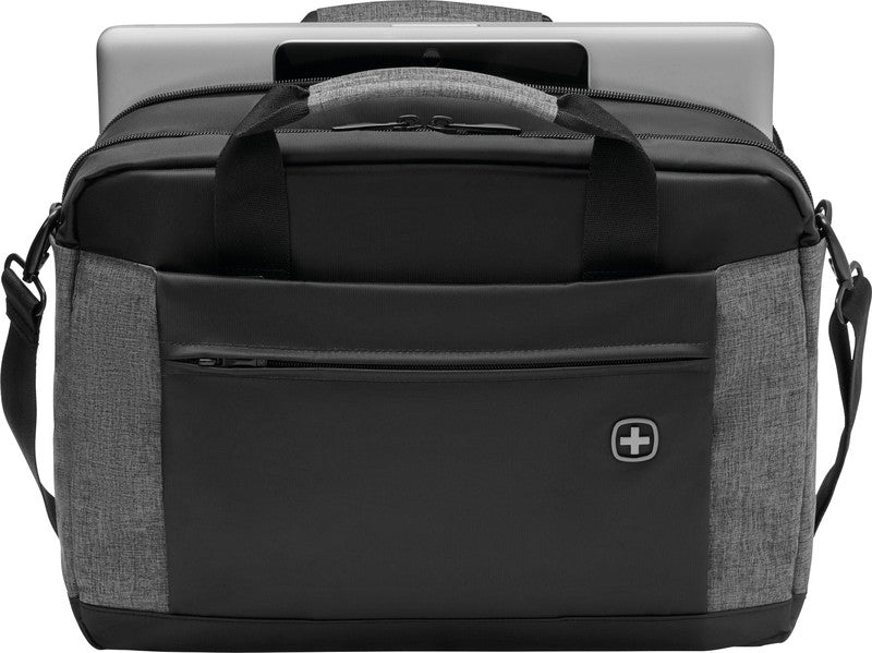 Wenger/SwissGear Wenger Underground Notebook-Tasche – für Notebooks bis 16", 9 l, wasserabweisend, Polyester, schwarz