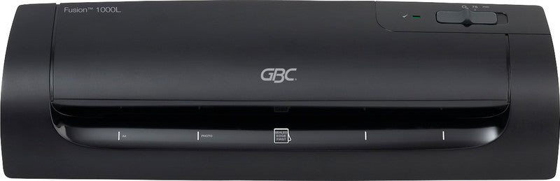 GBC Fusion 1000L Laminiergerät A4 – 2-Rollen, 75 µm, Kaltlamination, 5 Min. Aufheizzeit, 330 mm/min, Schwarz