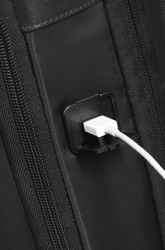 Samsonite Notebook-Tasche – 20/24 l, für Notebooks bis 15,6", Polyester, schwarz, 43 × 31 × 13,2/21,5 cm