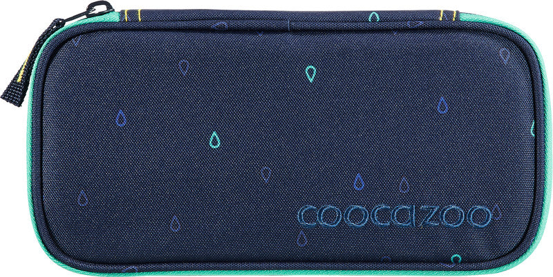 Coocazoo Schlamperetui, leer – Happy Raindrops – Kunststoff – 24 × 6 × 11 cm
