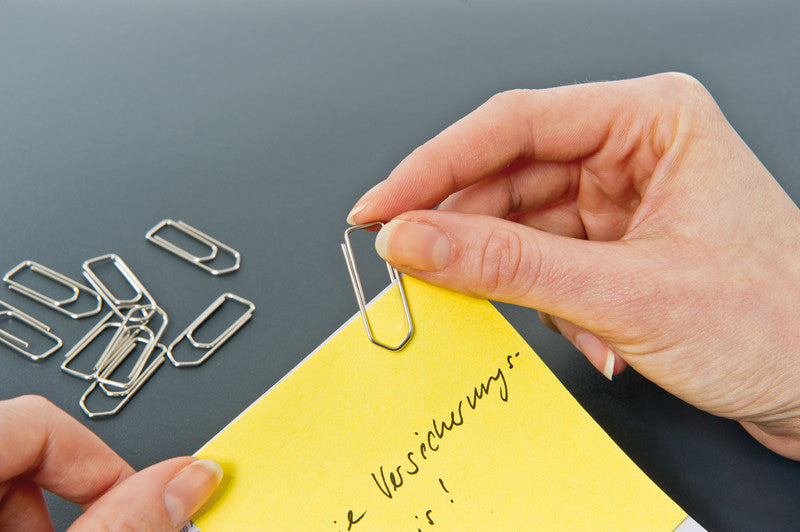 Connect Büroklammern – 43 mm – Metall – Silber – 100 Stück