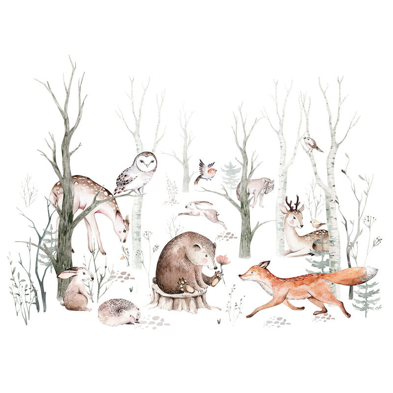 Fasana Servietten Forest Fairytale – 33 × 33 cm – 3-lagig, Tissue – 20 Stk., FSC