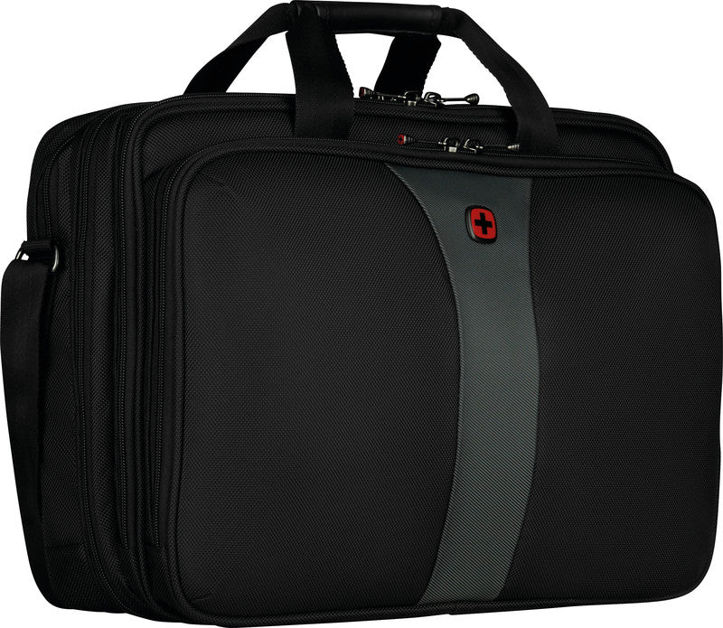 Wenger/SwissGear Wenger Legacy Notebook-Tasche – für Notebooks bis 17", 26 l, wasserabweisend, Aufsteckfunktion, Polyester