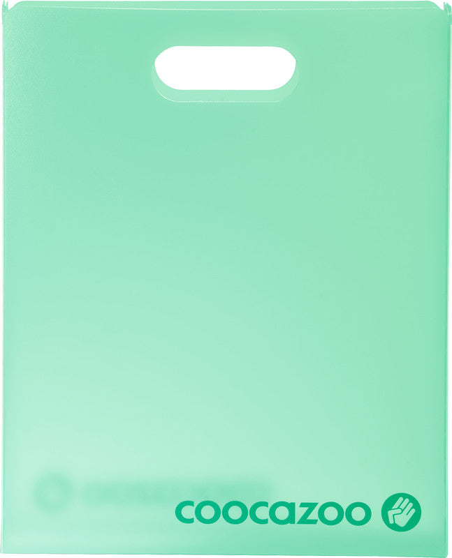 Coocazoo Sammelmappe, Kunststoff, Minze, 24,5 × 30,5 cm