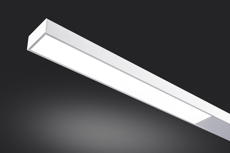 Hansa Beryll Stehleuchte – 4200 K Neutralweiss, 3970 lm, Weiss