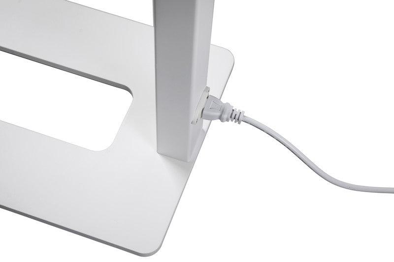 Hansa Stehleuchte – 4000 K neutralweiss, dimmbar, mit Bewegungs- & Tageslichtsensor, 3700 lm, weiss