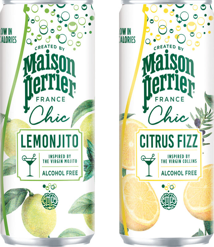Maison Perrier Alkoholfreier Aperitif Lemonjito Zitrone & Minze – 2,5 dl