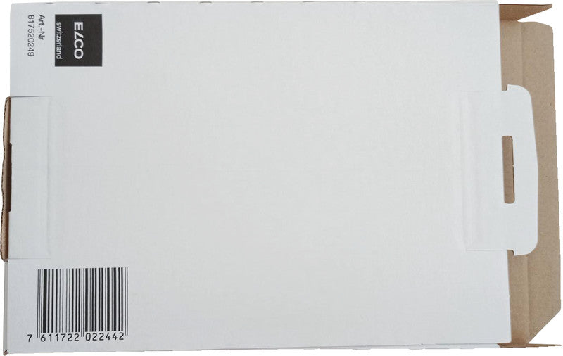 Elco Versandkarton B5, weiss – 174 × 20 × 245 mm