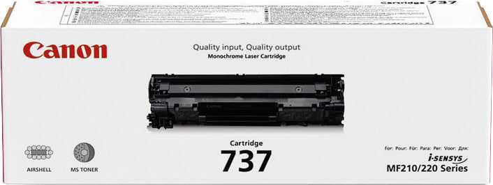 Canon Toner 737 – schwarz, 2400 Seiten