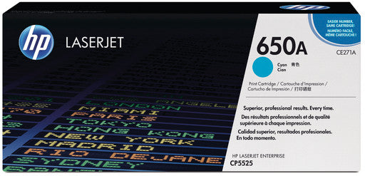 HP Toner 650A – cyan, 15000 Seiten