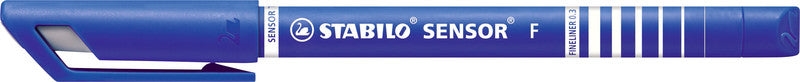 STABILO Sensor F Fineliner 0,3 mm – blau