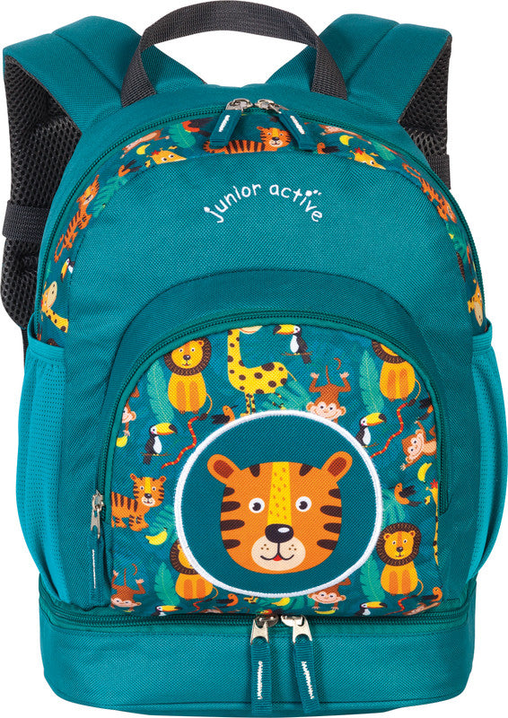 Fabrizio Kinderrucksack Junior Active – Tiger – türkis