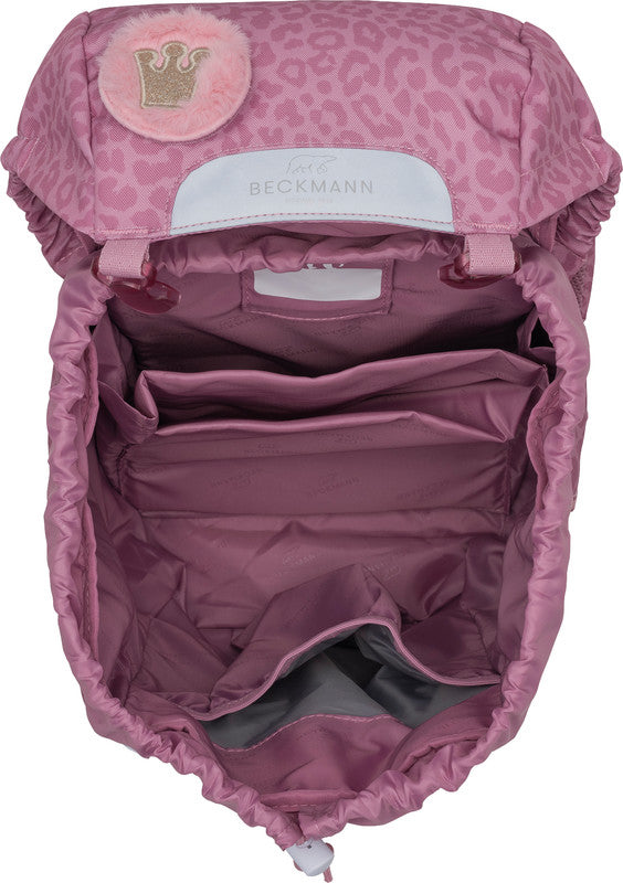 Beckmann Classic 1st Schulrucksack – Furry – mit Wendepailletten