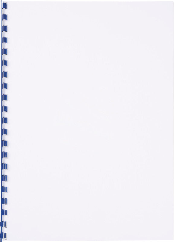 GBC Bindedisc-Ringe – für A4 – Ø 6 mm, blau, Kunststoff – 100 Stk.