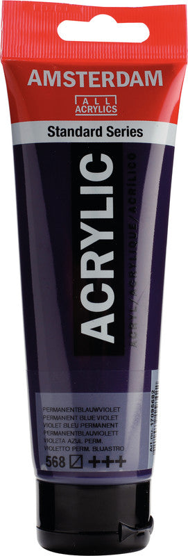 Royal Talens Amsterdam – Acryl Standard – Acrylfarbe – Permanentblauviolett, 120 ml