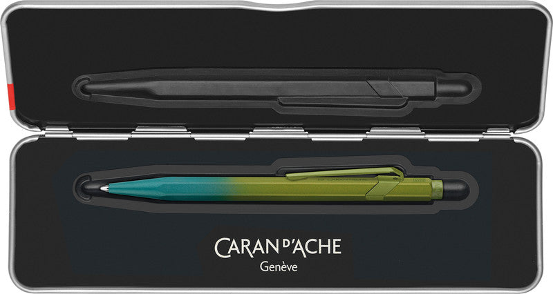 Caran d-Ache Kugelschreiber – Arktisgrün, Aluminium