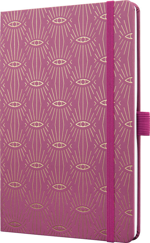 Sigel JOLIE Agenda – 1 Woche/2 Seiten, gebunden, A5, 2026, Mystic Mauve, FSC