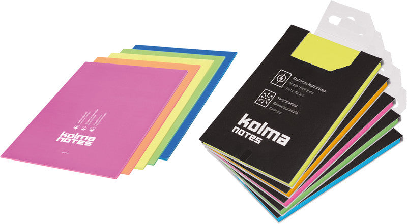 Kolma Haftnotizen – 210×297 mm – Neongrün, 50 Blatt, elektrostatisch
