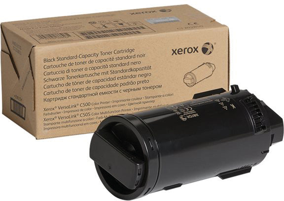 Xerox Toner – schwarz, 5000 Seiten – für Color-Laserdrucker/Multifunktionsgeräte