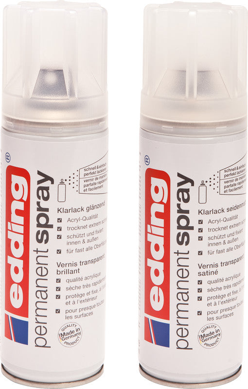 Edding Klarlack – Farbspray – glänzend, 200 ml