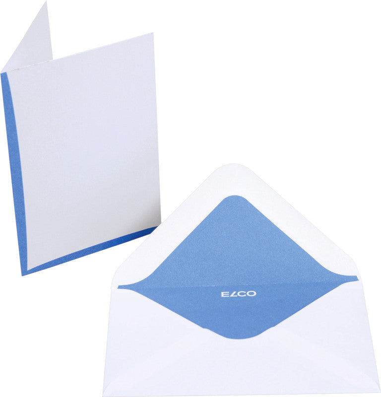 Elco Grusskarte – A7 (74 × 105 mm) – mit Umschlägen, Karton, 5er Pack