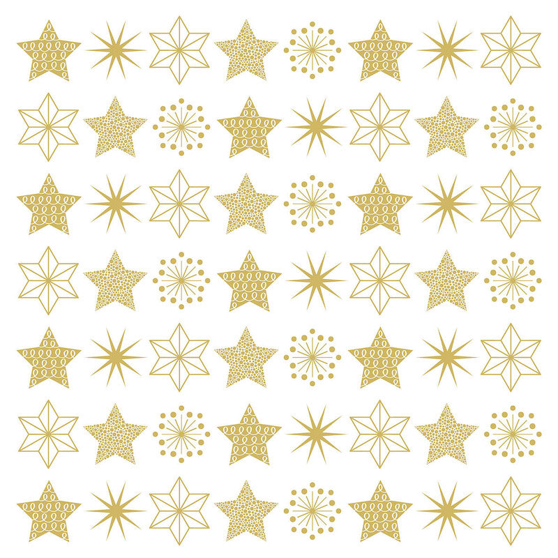 Ppd Servietten Stars – 33 × 33 cm – 3-lagig, Tissue – 20 Stk., FSC