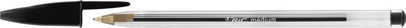 BIC Kugelschreiber – Transparent, Kunststoff