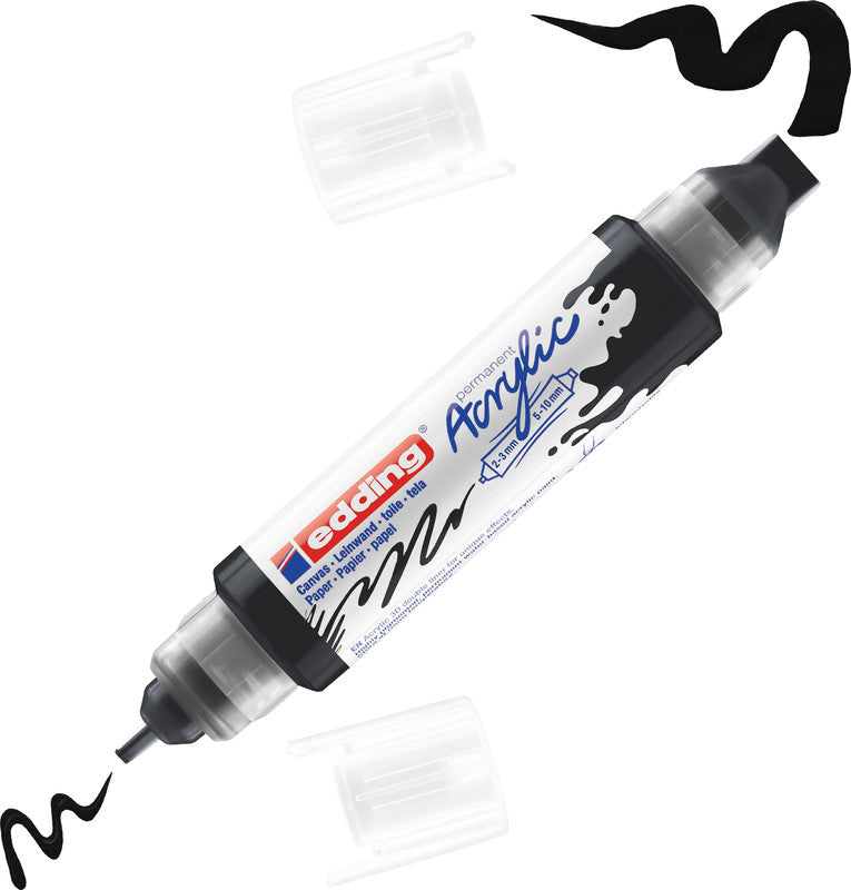 Edding Permanent Marker – sortiert, 5er Pack