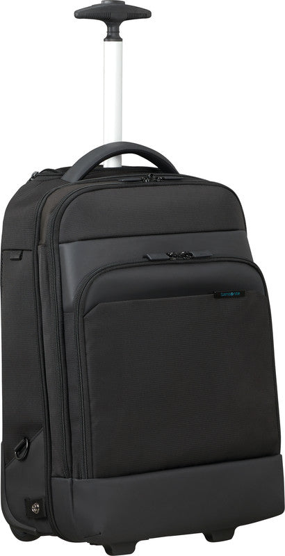 Samsonite Mysight Notebook-Trolley – 25,5 l, USB-Port, Aufsteckfunktion, recyceltes PET (rPET), schwarz