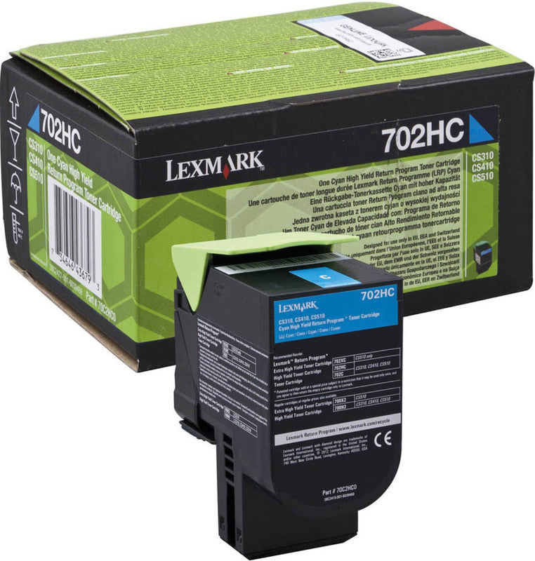 Lexmark Toner – cyan, 3000 Seiten