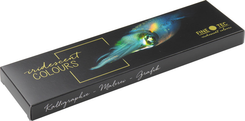 Finetec Perlglanzfarben – Deckfarbkasten – Pixie Dust, 6 Farben
