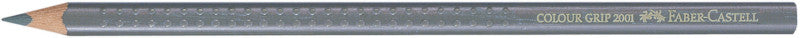 Faber-Castell Aquarellfarbstift Colour Grip 2001 – Warmgrau IV, Ø 3 mm, dreikantig, FSC