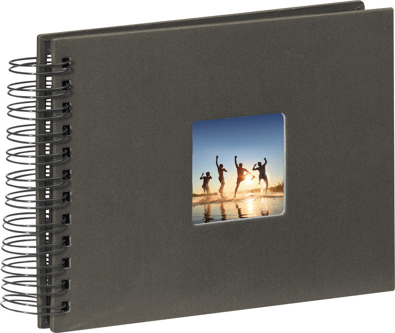 Hama Fotoalbum – für 240 × 170 mm, schwarz, mit Pergaminzwischenblättern, Papier