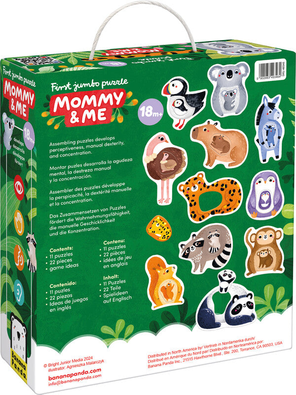 Banana panda Puzzle – 22 Teile – 22,0 × 25,0 cm – ab 1,5 Jahren