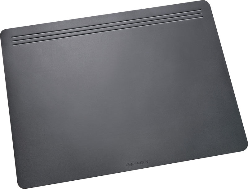 Laufer Schreibunterlage Matton – Schwarz – 700 × 500 mm – Kunststoff, rutschfest