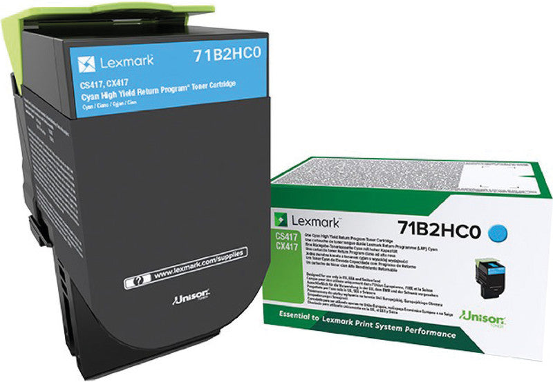 Lexmark Toner – cyan, 3500 Seiten